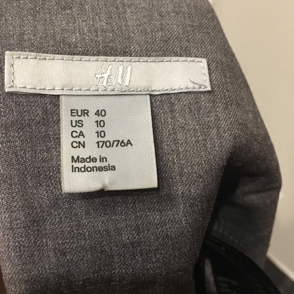 H&M Gray pencil skirt - Picture 3 of 5